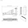 Настенный конвектор из камня Carrera Stone Panel