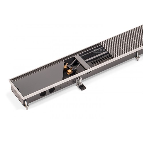 Внутрипольный конвектор Kampmann Katherm QK Nano