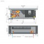 Внутрипольный конвектор Korado Koraflex FI/FW